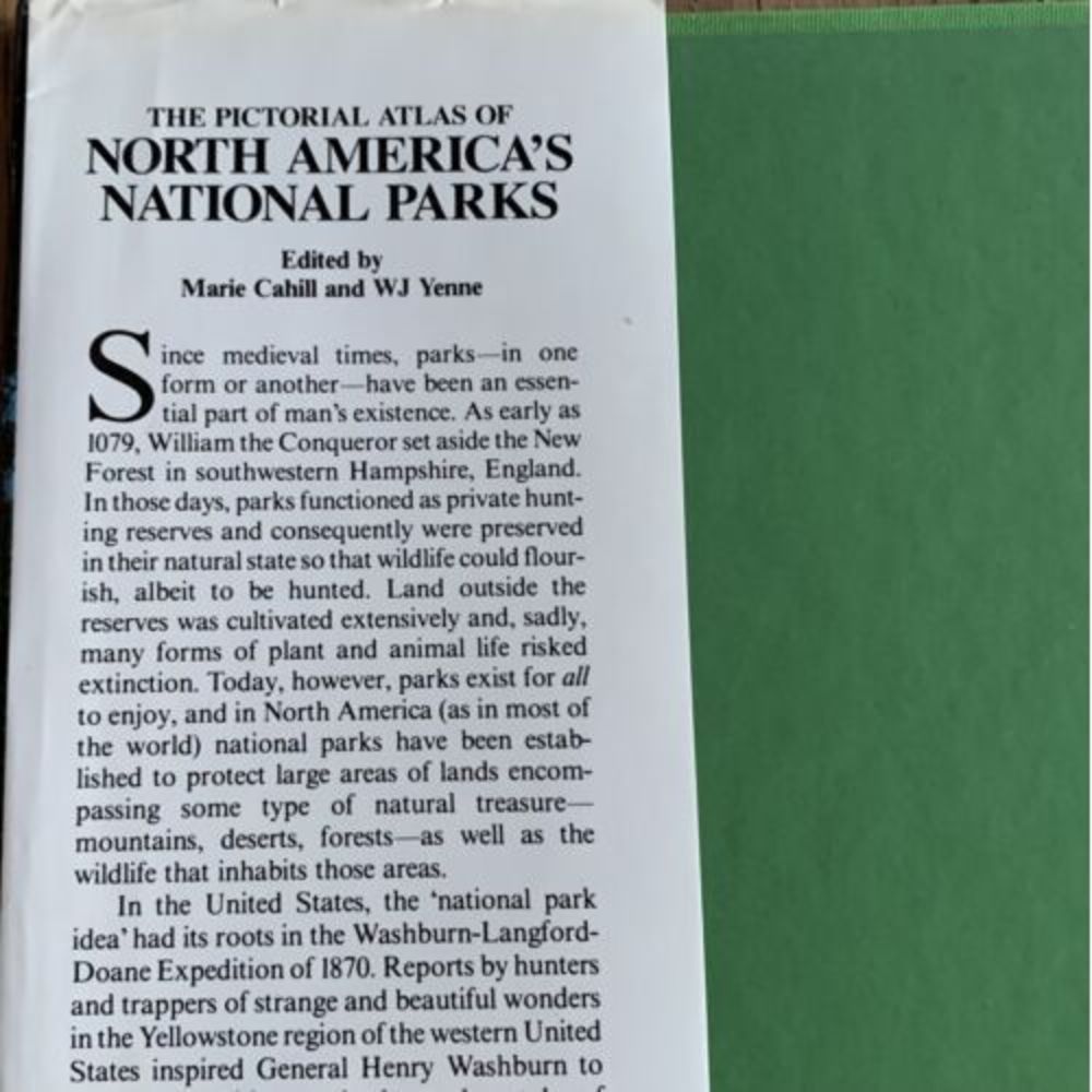 The National Parks Of The U.S.A.‎ by James V. Murfin Hardcover 1989 - Picture 3 of 13